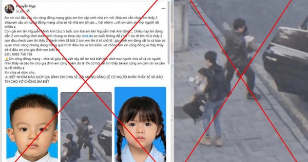 Tràn lan thông tin giả vụ "bắt cóc 2 trẻ em tại Times City", công an Hà Nội cảnh báo