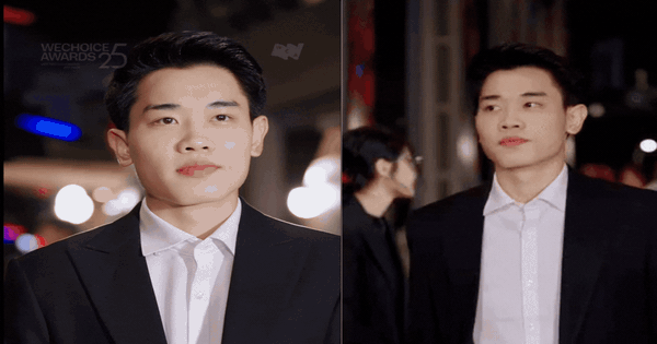 2,7 triệu lượt xem Đình Bắc khoe visual phát sáng trên thảm đỏ WeChoice Awards: Xem cả chục lần vẫn chưa biết đẹp chỗ nào