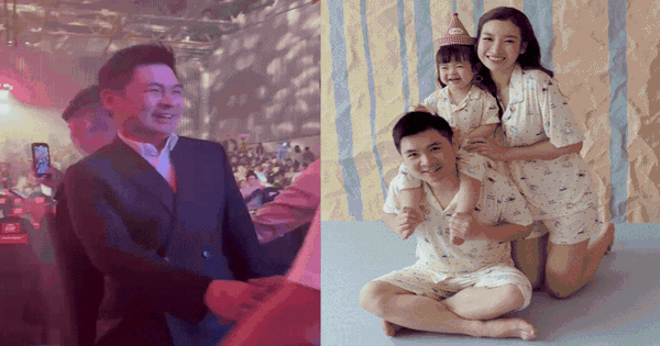 Hoa hậu Đỗ Mỹ Linh và Chủ tịch Hà Nội FC có cùng phản ứng khi được chúc "đón thêm thành viên"