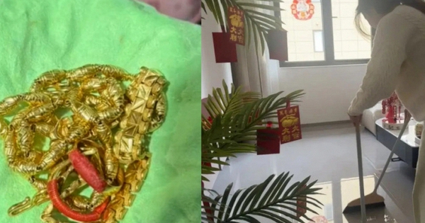 Dọn nhà đón Tết, cô gái vứt nhầm 100g trang sức vàng, trị giá gần 400 triệu đồng vào thùng rác