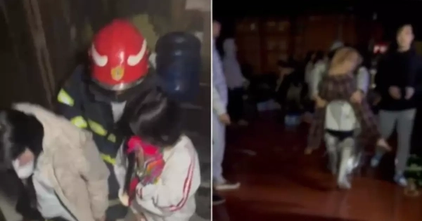 Cháy quán cà phê ca nhạc ở Hà Nội, cảnh sát giải cứu 15 người thoát nạn