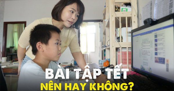 "Tết thầy cô được nghỉ, sao học sinh vẫn phải làm bài tập?"