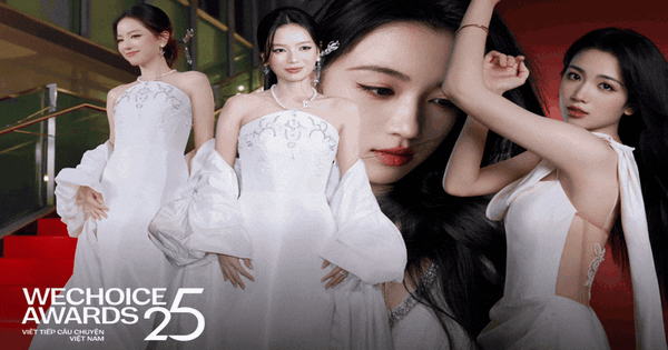 Thần tiên tỷ tỷ đẹp điên đảo của WeChoice 2025 khiến netizen liên tưởng tới tiểu công chúa thế hệ mới của Cbiz