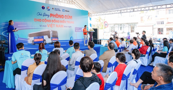 Long Châu mở rộng chuỗi hoạt động tiêm chủng cộng đồng: Miễn phí hàng ngàn mũi vắc xin cúm mùa cho người dân miền Trung