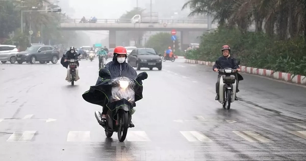 Miền Bắc mưa nhỏ rải rác