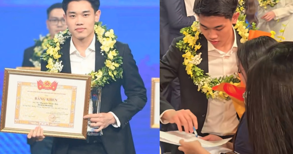 Đình Bắc diện vest bảnh bao đi nhận giải Gương mặt trẻ Việt Nam tiêu biểu, phát biểu một câu nức lòng người hâm mộ