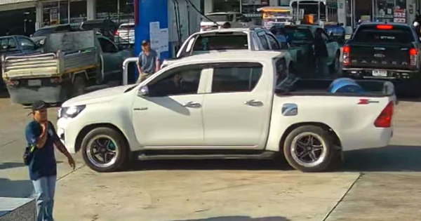 Giá nhiên liệu tăng cao, tài xế ở Thái Lan đổ 100 lít dầu diesel rồi lái đi mất, chủ cây xăng phát đi cảnh báo nóng