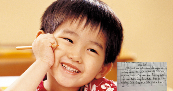 Học sinh tiểu học viết văn về 