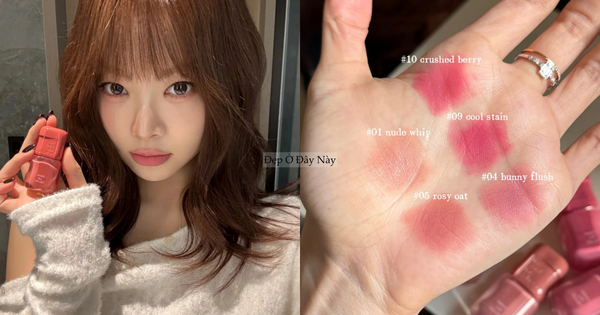 5 thỏi son mới toanh vừa ra mắt: Màu xinh yêu hợp mùa hè, lại kiêm luôn son dưỡng tiện dụng