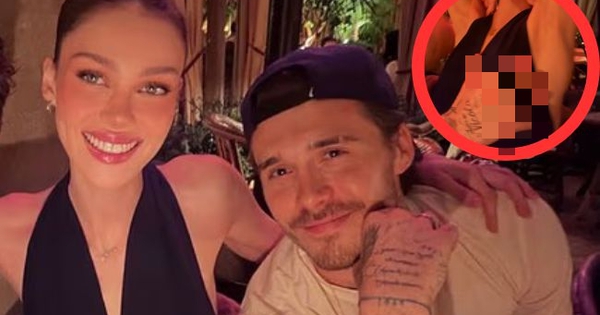 Đỏ mặt với hành động của vợ chồng con cả nhà Beckham giữa chốn đông người