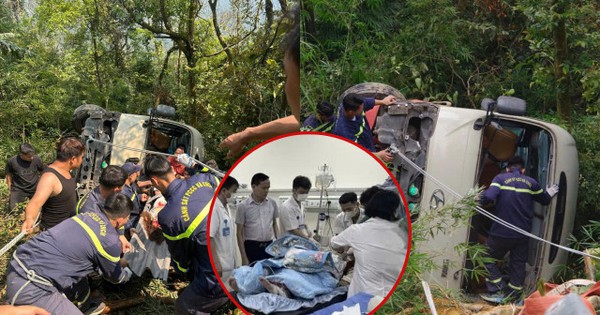 Hiện trường vụ xe khách chở đoàn nhân viên ngân hàng lao xuống vực ở Tam Đảo: Danh sách nạn nhân