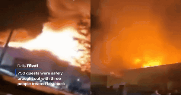 Cháy lớn như “nuốt chửng mọi thứ” tại quán bar, 750 khách tháo chạy hoảng loạn trong đêm