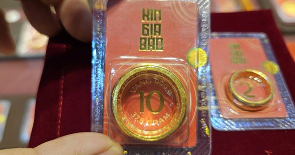 Sáng 1-4, giá vàng miếng SJC, vàng nhẫn tăng hơn 3 triệu đồng/lượng