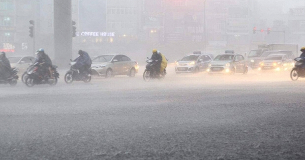 Không khí lạnh sắp quay lại miền Bắc, có thể xuất hiện mưa đá