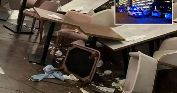 Sập sàn phòng ăn tại một khách sạn nổi tiếng, 150 người được sơ tán