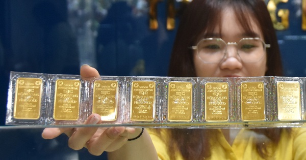 Sáng 10- 4, giá vàng tại Bảo Tín Minh Châu, SJC, Mi Hồng bật tăng 1,2 triệu đồng/lượng