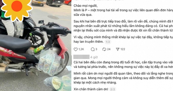 Cái kết của vụ “shipper bị tố tự ý tiêu hủy 33 ly trà sữa giá 1,7 triệu
