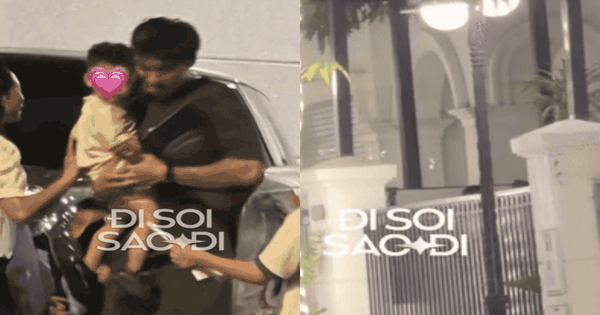 Văn Hậu đưa con trai về nhà sau trận đấu, Doãn Hải My không xuất hiện