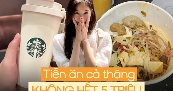 Sáng uống Starbucks 45k, trưa đặt đồ ăn, tối eat clean cho đẹp dáng: Cách cô gái 30 tuổi ăn cả tháng không hết 5 triệu!