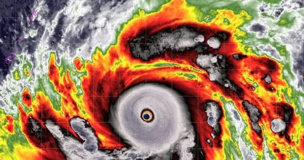 Siêu bão Sinlaku đang mạnh nhất thế giới năm 2026