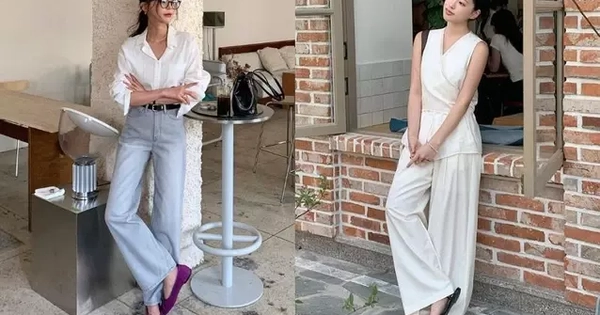 5 mẫu quần dài siêu hợp với áo trắng, cứ mặc cả combo là đẹp