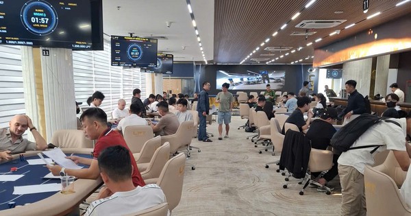 Triệt xoá sòng Poker trá hình trong khách sạn 5 sao ở Đà Nẵng