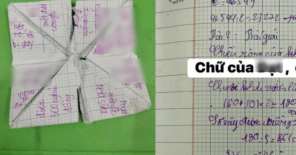 Mẩu giấy nhỏ khiến 2 phụ huynh Hà Nội 