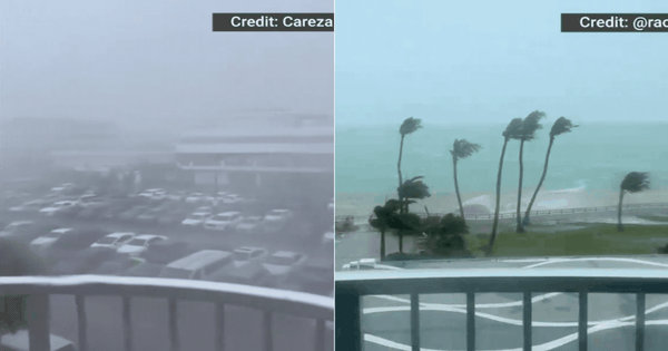 Siêu bão mạnh nhất hành tinh Sinlaku chính thức đổ bộ: Gió giật 240km/h, mái tôn bay khắp nơi, Tổng thống Mỹ ban bố tình trạng khẩn cấp