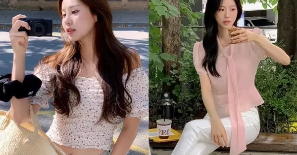 Mẫu áo mùa hè xứng đáng mặc từ công sở ra phố, lên hình 