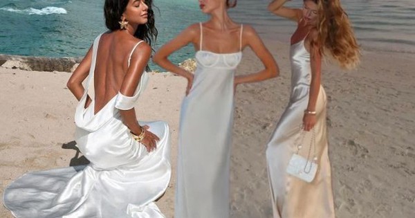 Vì sao váy trắng luôn là “quân bài đắt giá” khi đi biển?