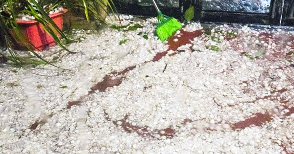 Chiều tối nay nhiều nơi đón mưa dông, nguy cơ lốc sét kèm mưa đá