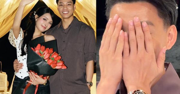 Hậu trường Văn Thanh bật khóc khi cầu hôn 
