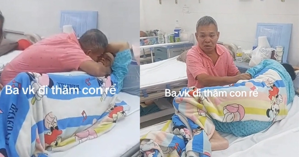 Bố vợ mếu máo ôm hôn con rể nằm trên giường bệnh: Câu chuyện đau lòng phía sau