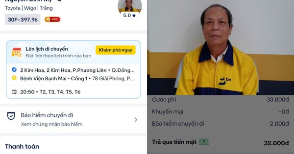 Vội vàng gọi xe đưa mẹ bị ung thư vào viện Bạch Mai cấp cứu, tài xế từ chối nhận tiền, nói 1 câu khiến người con lặng người