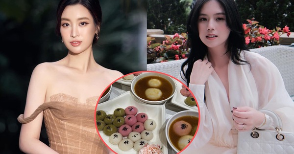 Đỗ Mỹ Linh, Ngô Tố Uyên - vợ Thành Chung khoe mâm cúng tết Hàn thực: Ai khéo léo hơn?