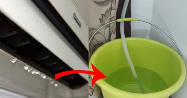 Nước chảy từ điều hòa có dùng lại được không? Nhà sản xuất đưa câu trả lời