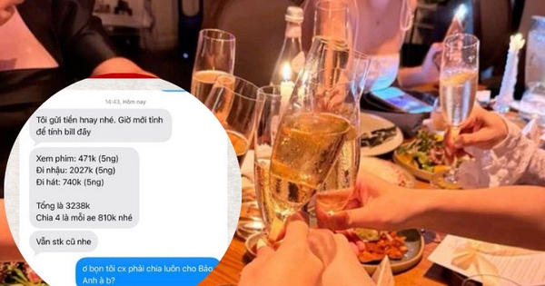 Vụ "chia bill" kì cục nhất MXH hôm nay: Hóa ra sau lưng người yêu đàn ông có thể "khôn lỏi" cỡ này