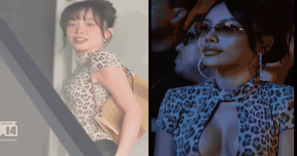 Chị Đẹp Tóc Tiên diện áo siêu chiến, ai ngờ “đụng hàng” một Em Xinh ngay trong sự kiện