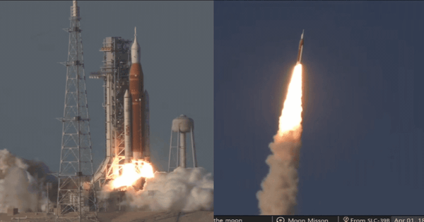 Khoảnh khắc quan trọng của nhân loại: Con tàu đưa 4 phi hành gia trở lại khám phá Mặt trăng lần đầu sau hơn 50 năm đã cất cánh!