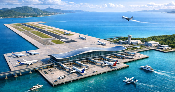 Sẽ xây dựng sân bay trên mặt nước đầu tiên ở Việt Nam