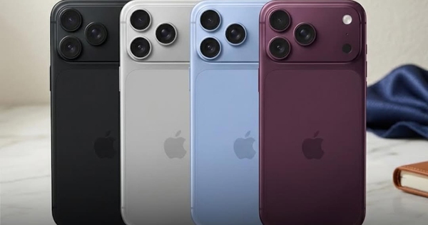 iPhone 18 Pro Max lộ diện 4 màu sắc thực