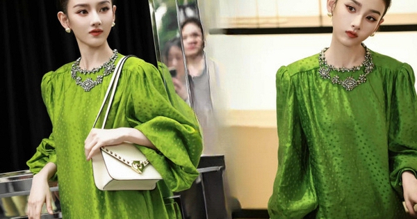 Nhìn Tống Tổ Nhi diện xanh lá mới thấy: Đây là màu 