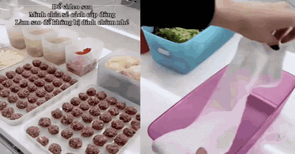 Không cần đi chợ mỗi ngày: Mẹ bỉm Hà Nội chỉ cần dùng món đồ nhỏ gọn này để lo bữa ăn cả tuần