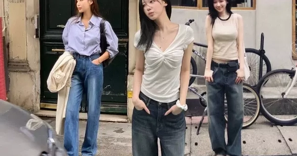 Quần jeans ống rộng phù hợp với mùa hè nhất và 4 cách mặc đẹp 