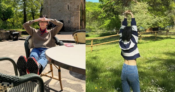 Song Hye Kyo công khai vòng eo tuổi 45