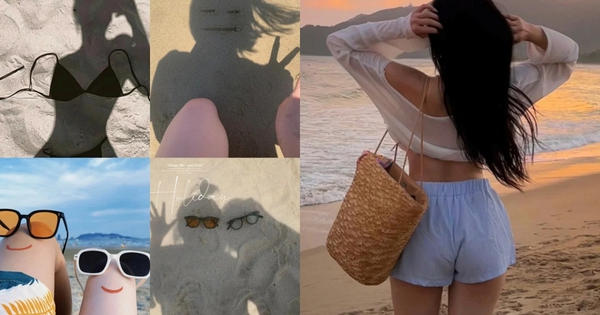 Hội mê chụp ảnh bày bạn loạt cách “giấu mặt” khi đi biển: Không lộ diện vẫn có ảnh xinh hết nấc