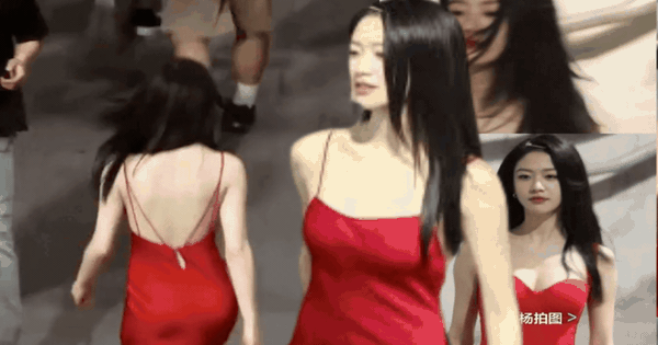 Mỹ nữ diện váy đỏ khoe lưng trần viral khắp xứ Trung: 1,4 tỷ dân khó ai làm lại