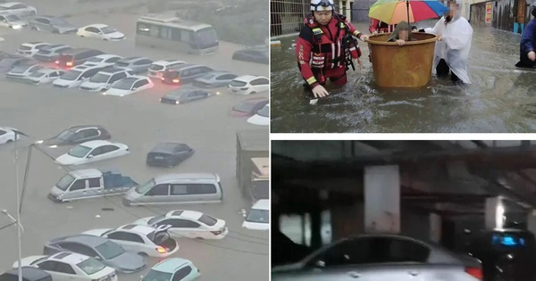 Mưa lớn kỷ lục trong 10 năm qua, Khâm Châu - Trung Quốc ngập kinh hoàng