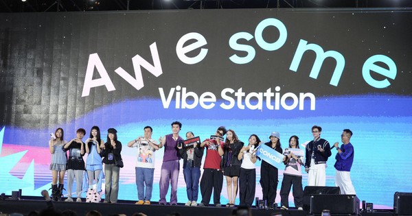 Đêm nhạc Awesome Vibe Station khuấy đảo Gen Z TP.HCM, tín đồ Galaxy A57/A37 5G đổ về nườm nượp