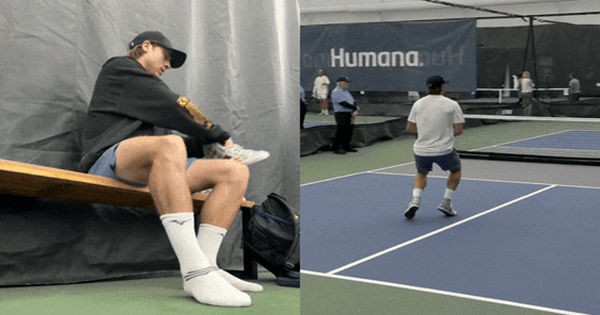 Mất chìa khóa phòng khách sạn, ngôi sao Pickleball buộc phải đi giày Gucci ra sân thi đấu, vẫn thắng đẳng cấp